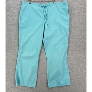 Tafford Scrub Pants Womens Medium Blue Bottoms Nurse Vet Medical Uniform Pants